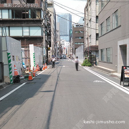 前面道路
