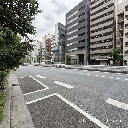前面道路(山手通り)