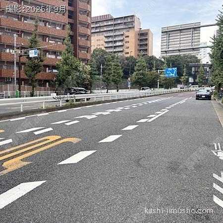 前面道路(駒沢通り)