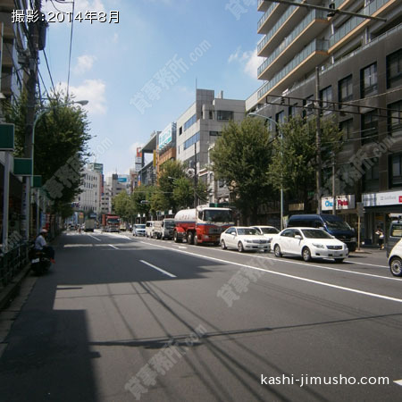 前面道路（青梅街道）