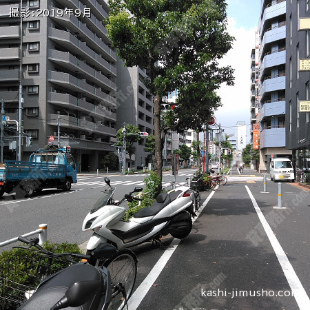 前面道路(入新井中央通り)