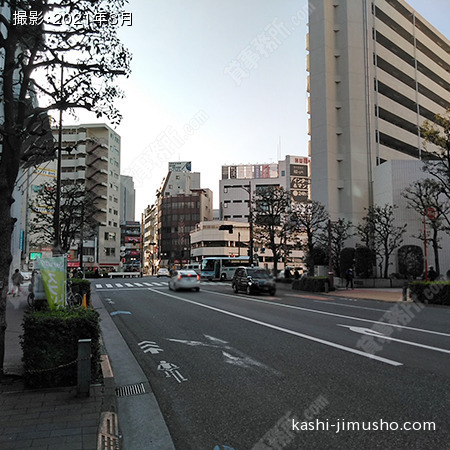 前面道路