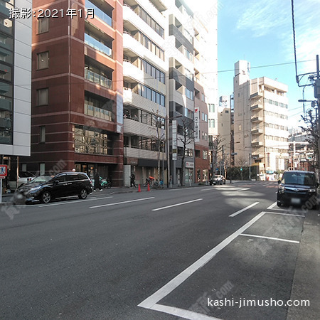 前面道路
