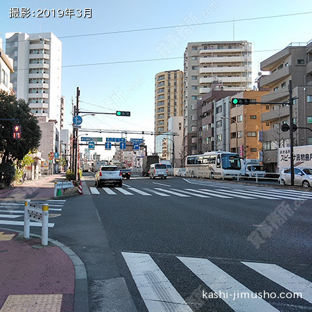 前面道路