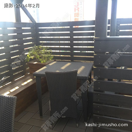 屋上庭園③