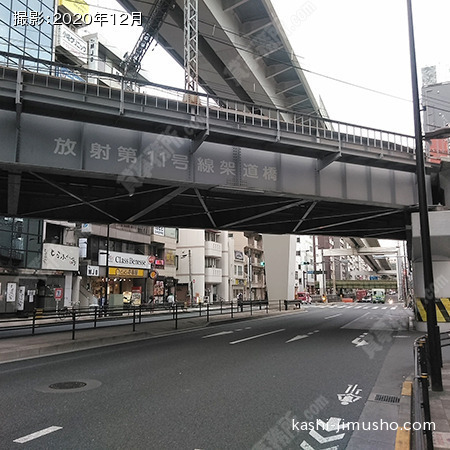 前面道路（尾久橋通り）