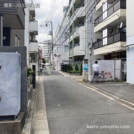 前面道路