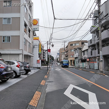 前面道路