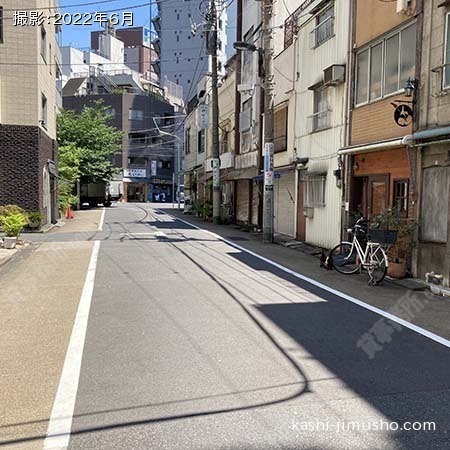 前面道路