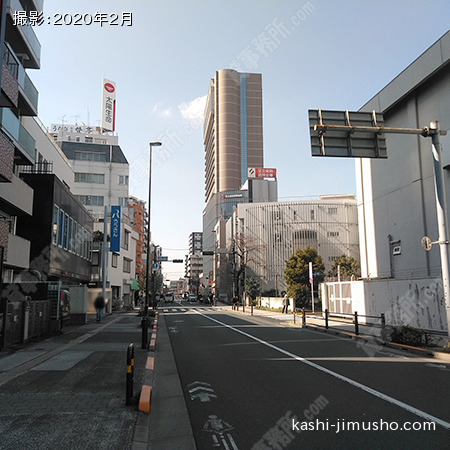 前面道路