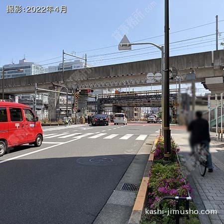 前面道路