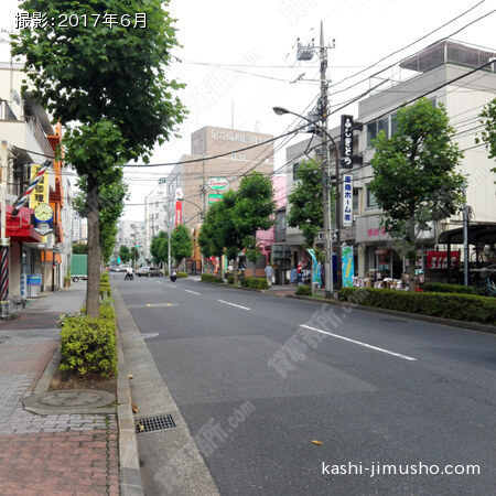 前面道路