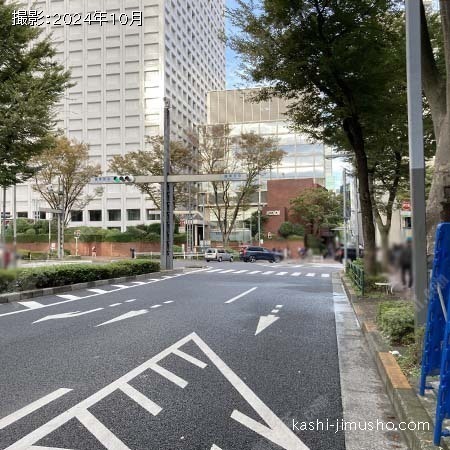前面道路(南通り)