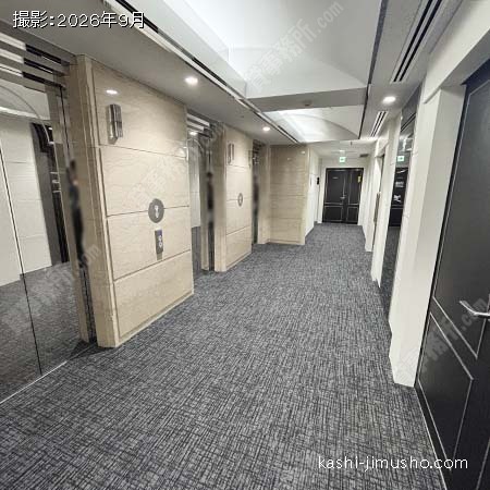 貸室階エレベーターホール 貸室階エレベーターホール