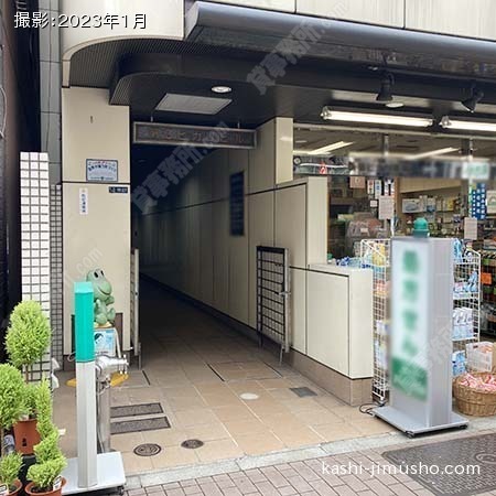 ビル入口