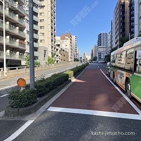 前面道路(抜弁天通り）