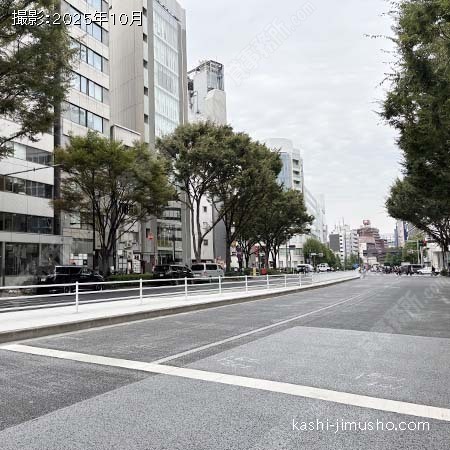 前面道路(明治通り）