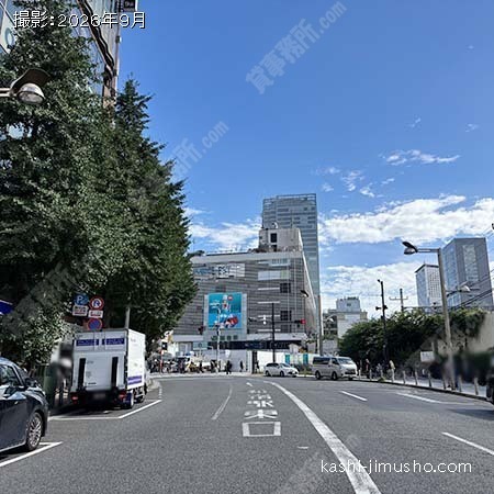 前面道路(新宿通り）