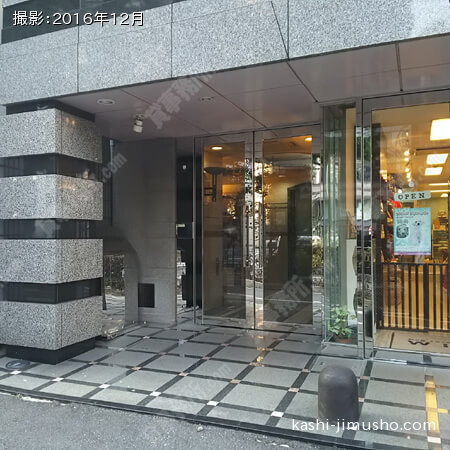 ビル入口