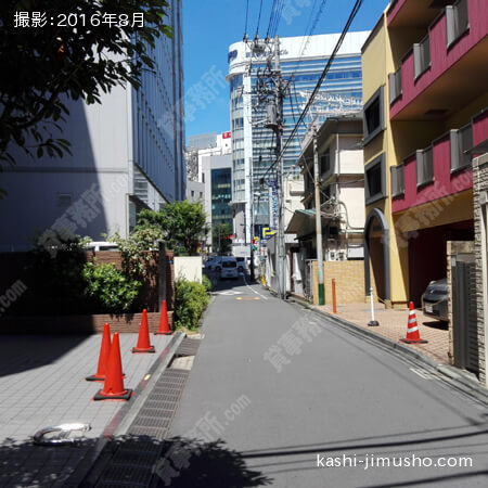 前面道路