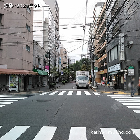 前面道路