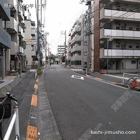 前面道路
