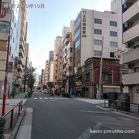 前面道路
