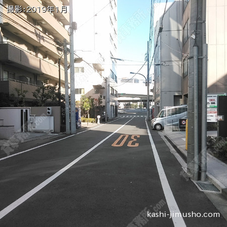 前面道路
