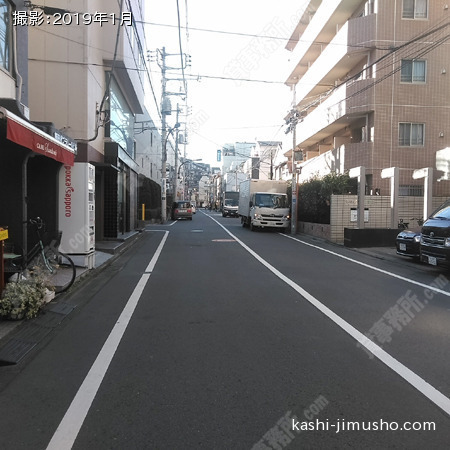 前面道路②