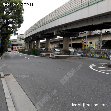 前面道路