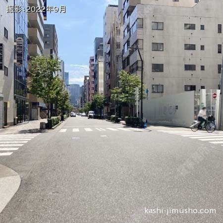 前面道路