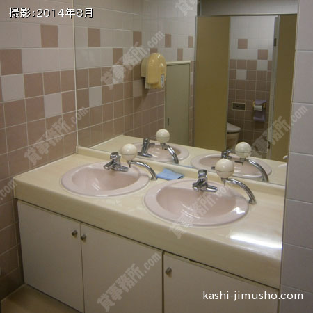 女性用トイレ洗面台