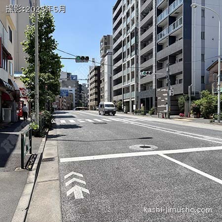 前面道路
