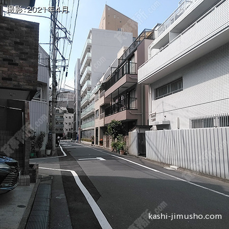 前面道路