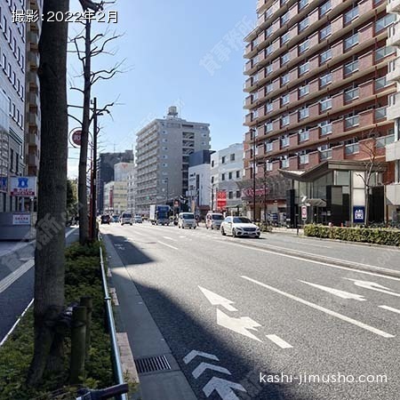 前面道路