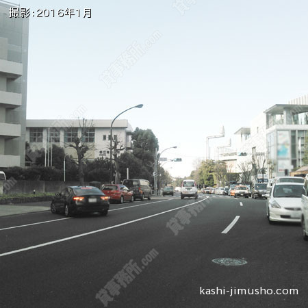 前面道路