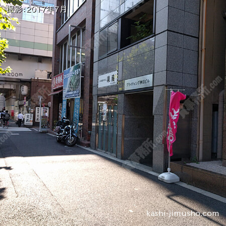 入口アプローチ