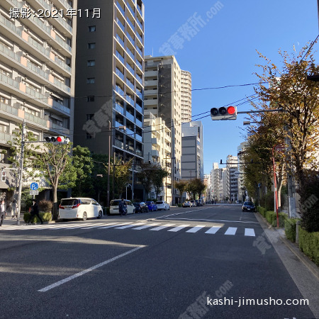 前面道路