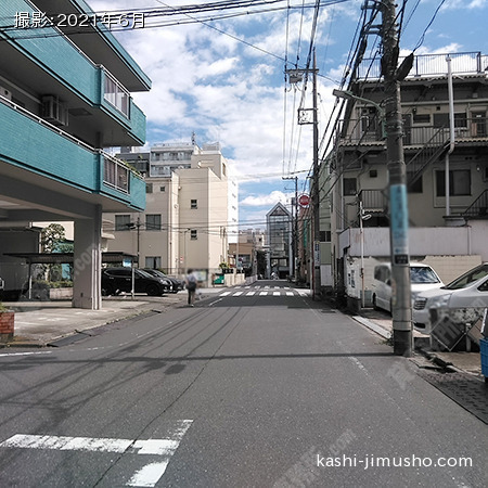 前面道路