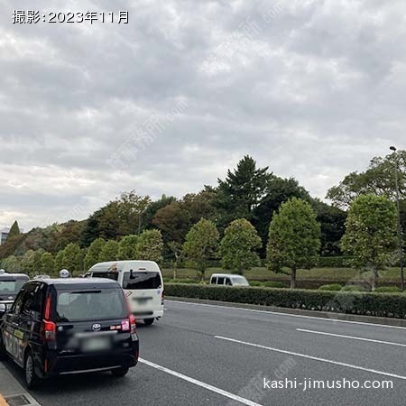 前面道路(青山通り)