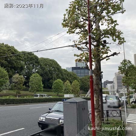 前面道路(青山通り)