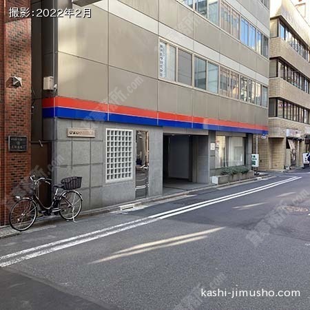 ビル前面
