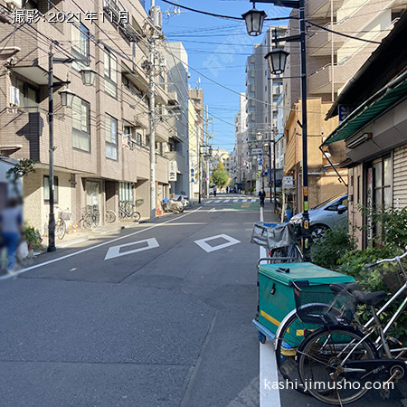 前面道路