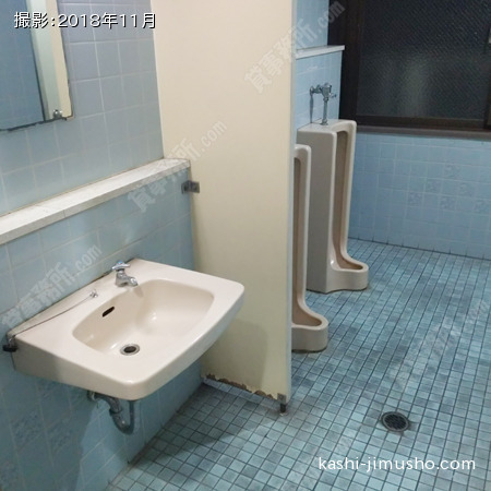 男性トイレ(2階･原状回復工事前)