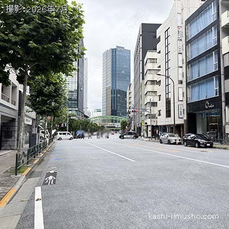 前面道路(外堀通り) 前面道路(外堀通り)