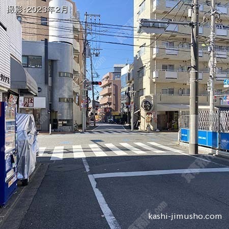 前面道路