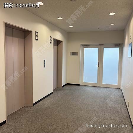 貸室階エレベーターホール 貸室階エレベーターホール