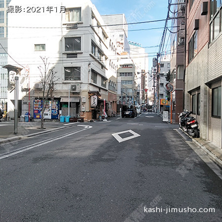前面道路