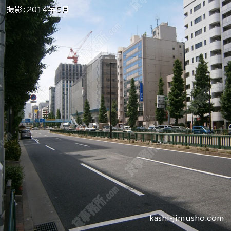 前面道路　昭和通り