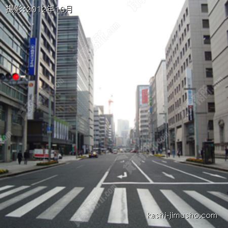 前面道路　中央通り 